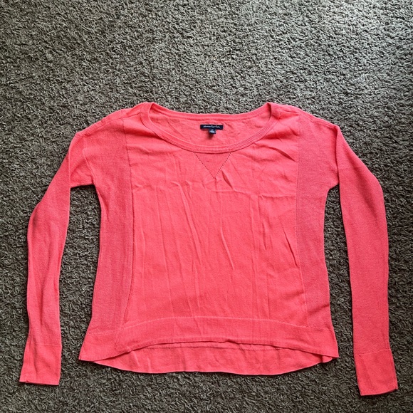 American Eagle Outfitters Vibrant Pink Sweater - Picture 1 of 6